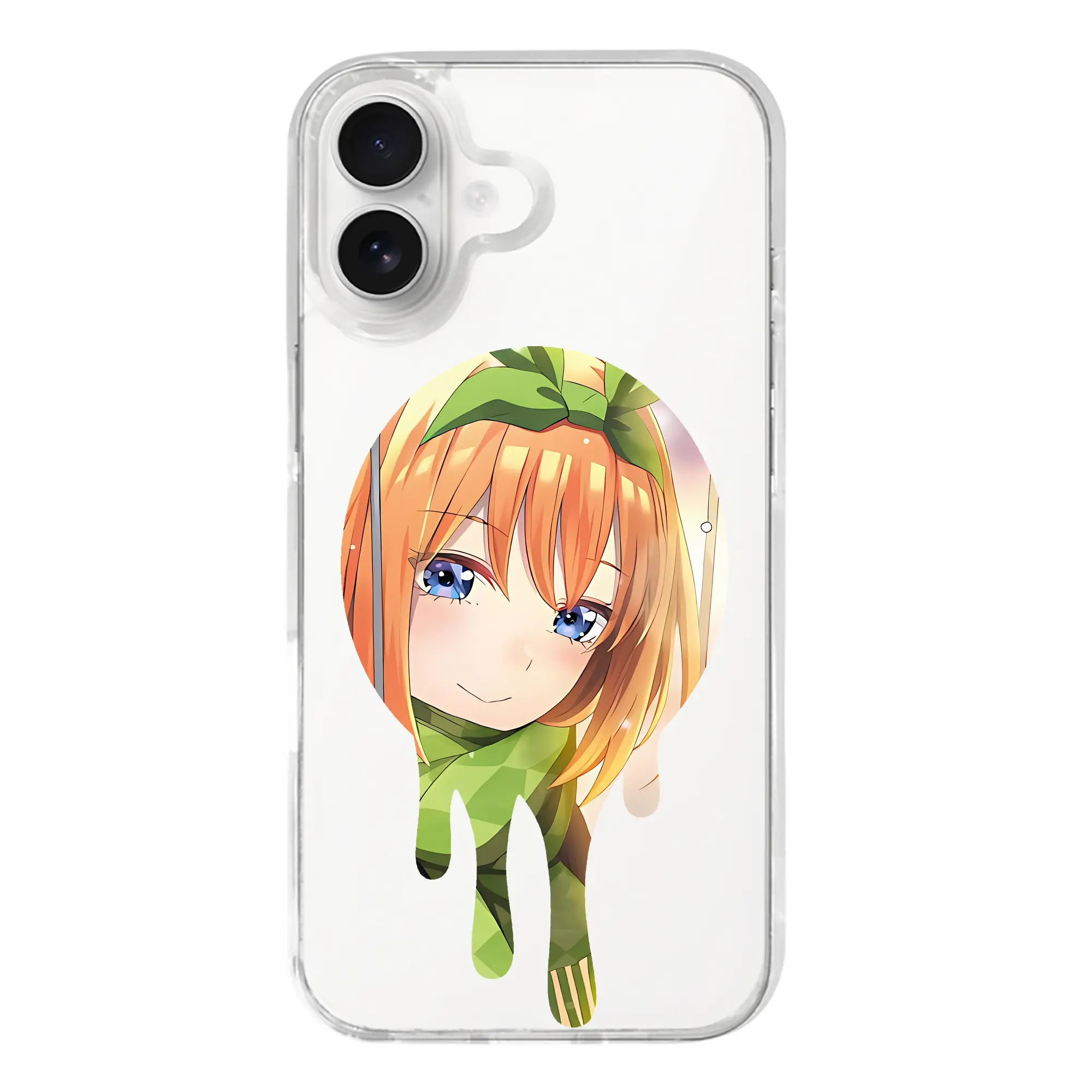 五等分の花嫁 グッズ 中野 四葉 - iPhone 17シリーズ 透明スマホケース – 薄型・耐衝撃・精密フィット保護カバー